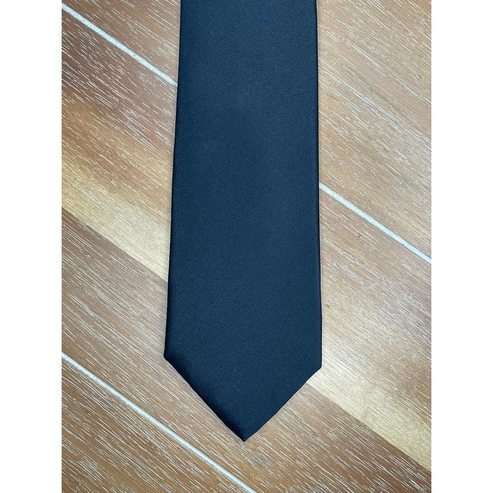 Black Apt 9 Mens Silk Necktie